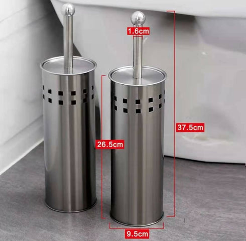 High Quality Stainless Steel Toilet Brush With Square Holes