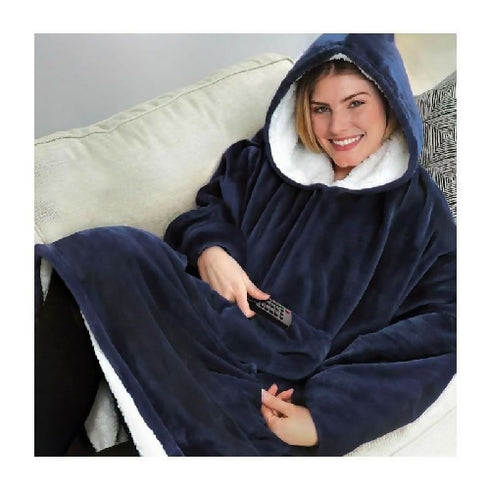 Hoodie Ultra Plush Fleece with Soft Sherpa