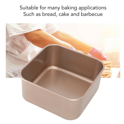Deep Baking Pan Gold