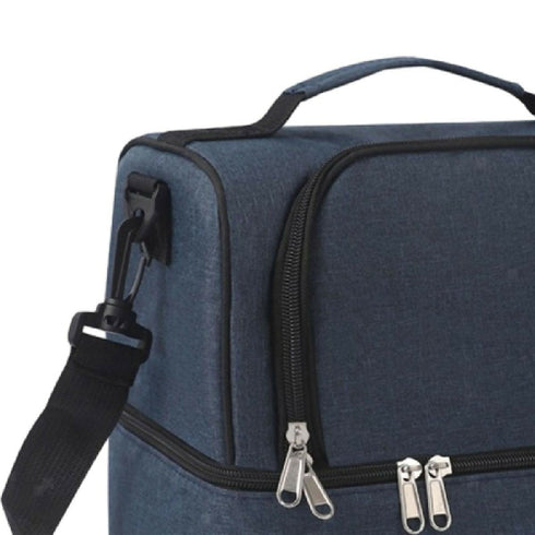 Insulated Lunch Case Double Layer