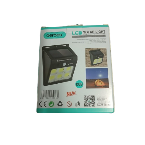 Aerbes Rechargeable LED Wall Light with Motion Detector