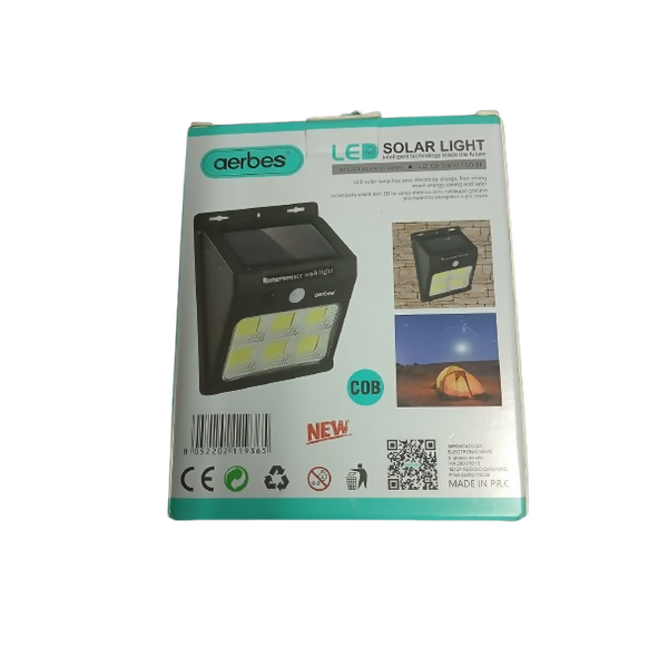 Aerbes Rechargeable LED Wall Light with Motion Detector