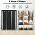 Clothes Rack Standing Wardrobe Closet Storage Closet Organizer