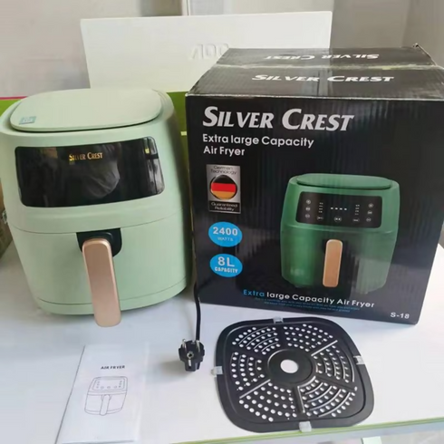 Family and Party Size 8l air Fryer Oven Silver crest air Fryer in Stock Mini Frying Small Deep Cooking Air Electric Fryers