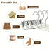 10 Pack Pants Hangers Metal Clip Hanger Adjustable Non Slip Strong Grip