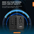 HC100 Multi-Nation Travel Adapter 4 in 1 with USB Charger 5V 2.4A Max support US / EU / UK / AU