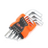 High Strength 9pcs flat Hex Key Spanner Allen Wrench Set
