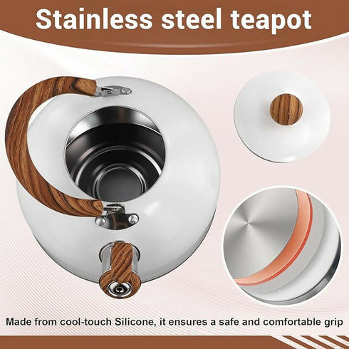 3L Whistling Tea Maker for Stove