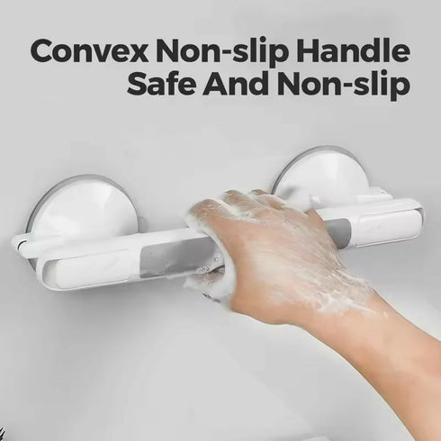Strong Suction Grab Handrail Shower Safety Handrail For Bathroom