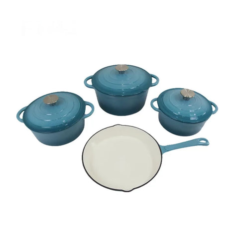 Non-stick Cast Iron Pot Set