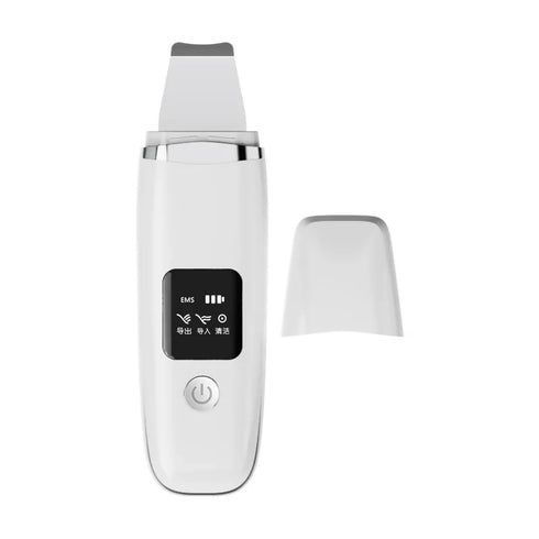 Ultrasonic Skin Scrubber Blackhead Remover with 3 Modes Rechargeable