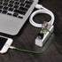 Hoco HB1 4-Port USB 2.0 Hub - High-Speed USB Splitter with 80cm Cable