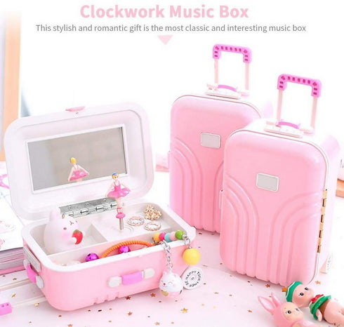 Portable Kids Music Suitcase Box