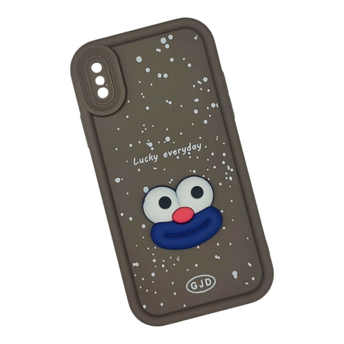 Cute 3D Cartoon Silicone Phone Case Cover Compatible with Iphone - X