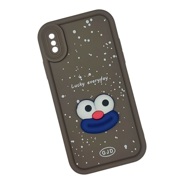 Cute 3D Cartoon Silicone Phone Case Cover Compatible with Iphone - X