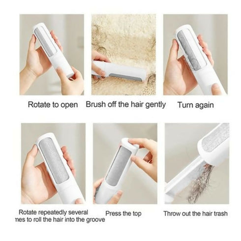 Reusable Travel Lint Roller With Self Cleaning