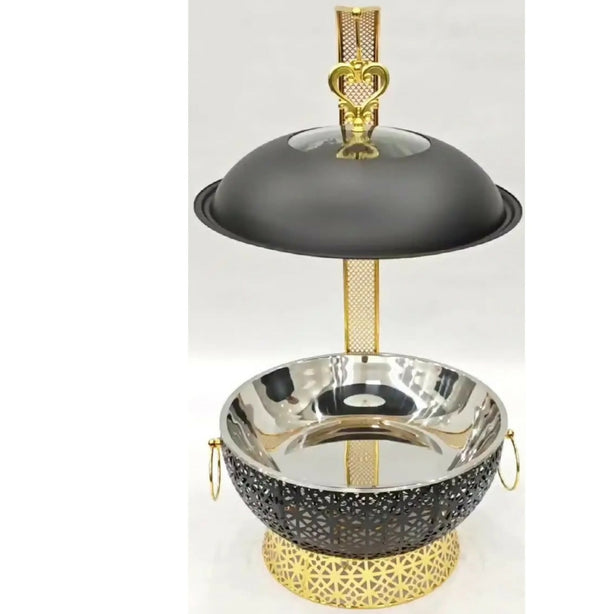 Round Stainless Steel Chafing Dish Buffet Set