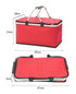 Outdoor Large Capacity Foldable Tote Shopping Basket