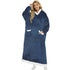 Oversized Sherpa Hoodie Blanket for Women and Men