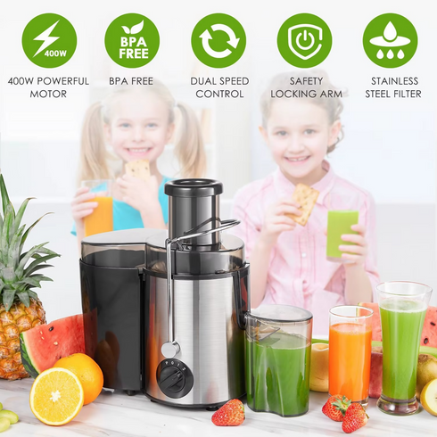 Juicer Squeezer Electric Citrus Juice Extractor Smoothie Industrial Blenders and Juicer