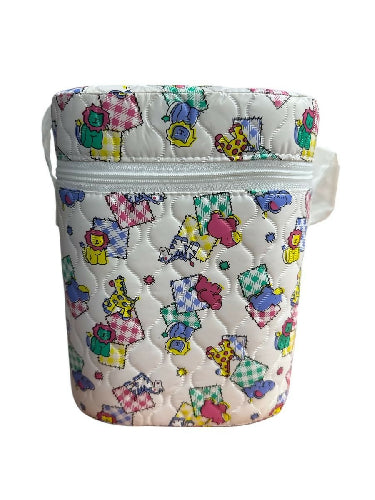 Double Sided Portable Infant Bottle Warmer Bag Storage Holder