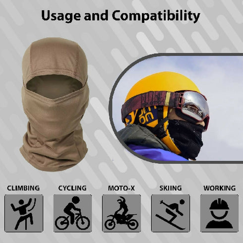 Windproof Full Face Mask, Outdoor Military Balaclava