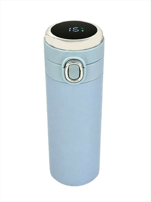 LED Digital Smart Stainless Steel Vacuum Cup(Flask) - Blue