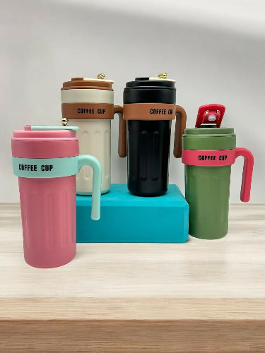Insulated Coffee Mug with Temperature Display