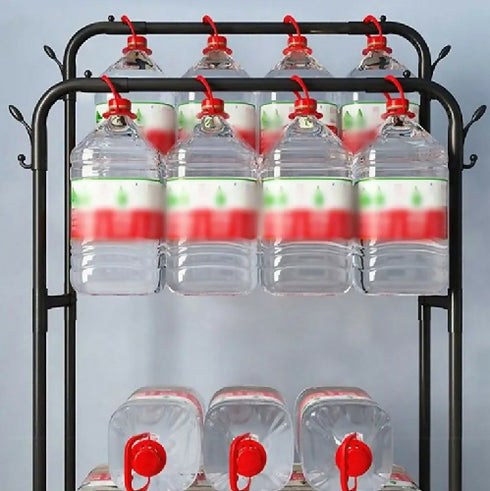 Multi-functional clothes hanger, portable clothes rail stand