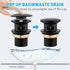 Bathroom Sink Waste Slotted