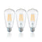 E27 LED Filament Bulb ST64 4W PACK OF 2
