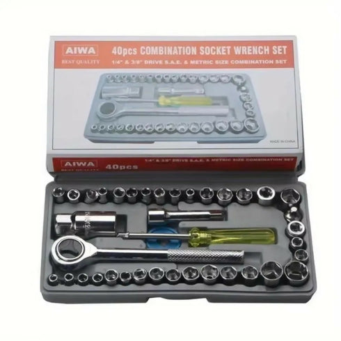 40 Piece Socket Wrench Set