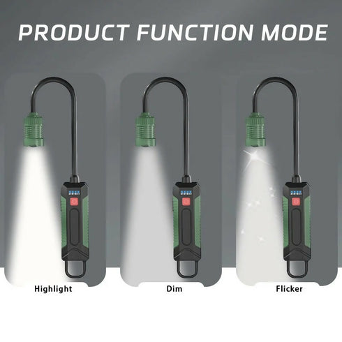 Flexible LED Light - Flexible Rechargeable 3-Mode Work Light