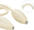 2 Pack Curtain Tiebacks -White