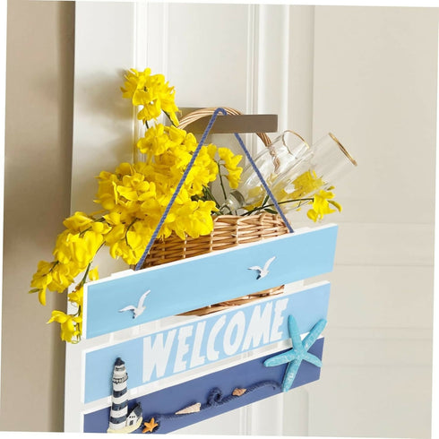 Beach Theme Welcome Wall Decor