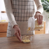 10 pcs Household Plastic Kitchen Storage Jar Food Candy Whole Grains Nuts Storage Sealed Jar Transparent Storage Jar