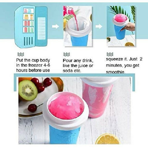 Frozen Magic Cup Slushy With Lids And Straws