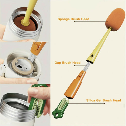 Multifunctional Cup And Bottle Cleaning BrushH