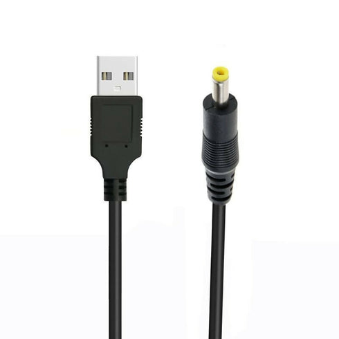 Power Cable USB A to Male DC 4.0x1.7mm Power Charging Cable