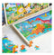98-Piece Cartoon Educational Wooden Jigsaw Puzzle DIY Toy for Boys and Girls
