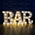 LED Letter Lights - BAR
