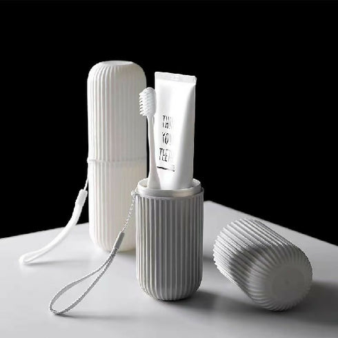 Toothbrush case made of food grade PP materials.