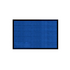 Ribbed Doormat - 100% Polyester & 100% PVC Backing - 50x80cm - Blue