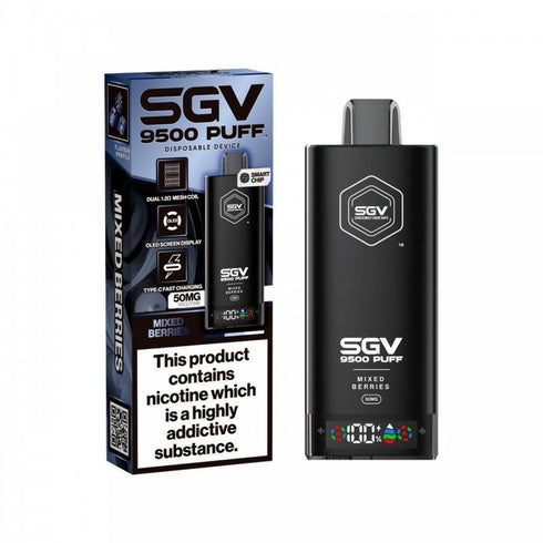 SGV 9500puff Disposable Device 50mg
