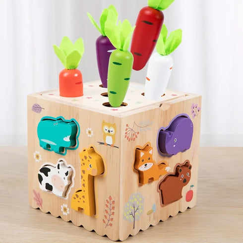 8 in 1 Education Wooden Sensory Toy