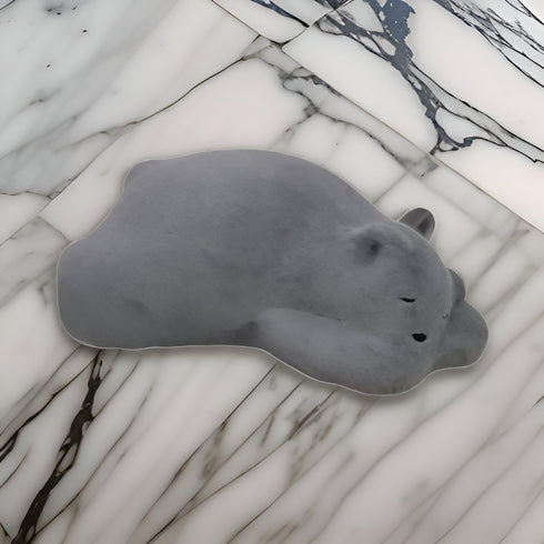 Multi-Purpose Bear Floor Cushion - Grey