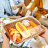 Durable and Elegant Retro-Style Plastic Bread Basket