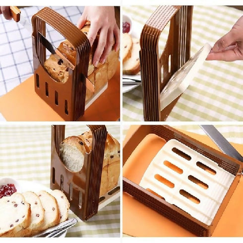 Adjustable Foldable Bread Slicer