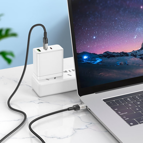 Spirit 60W Transparent Type-C Charging Cable