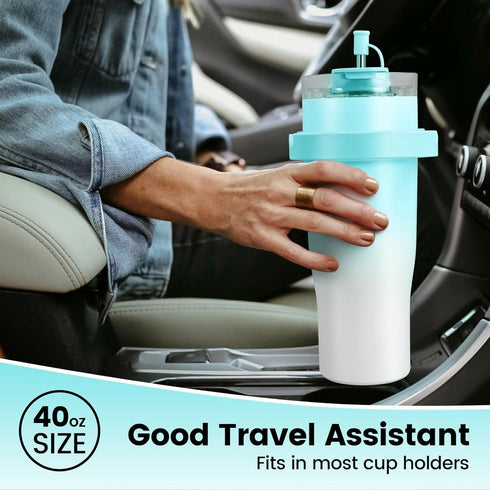 Insulated Leakproof Coffee Mug Water Beer Bottle Thermos Cup